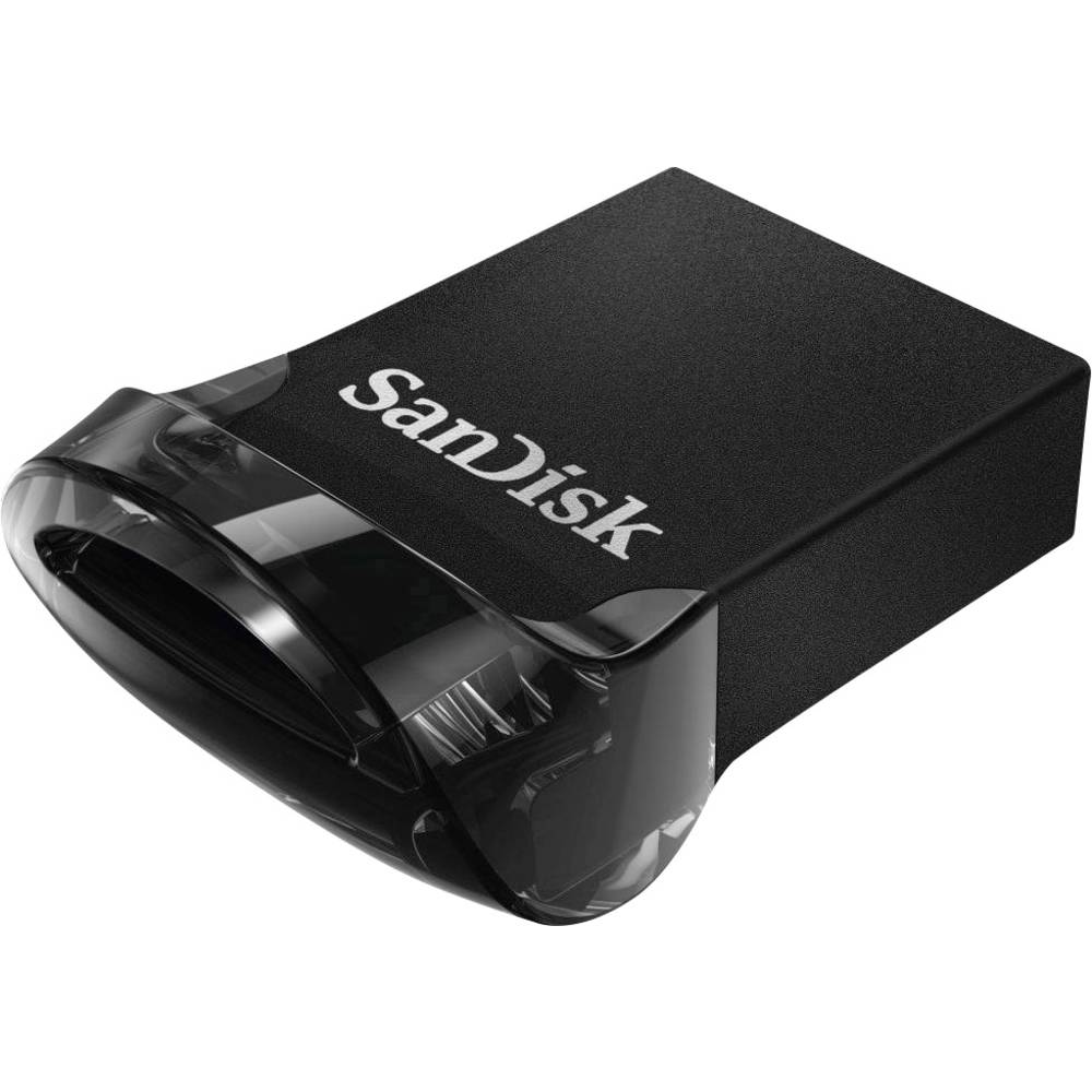 SanDisk Cruzer Ultra Fit™ USB-stick 128 GB Zwart SDCZ430-128G-G46 USB-A 3.2 Gen 1
