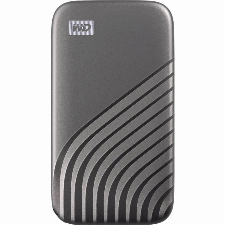 WD My Passport 1 TB Externe SSD harde schijf (2,5 inch) USB-C Grijs WDBAGF0010BGY-WESN