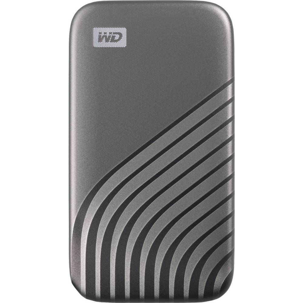 WD My Passport 2 TB Externe SSD harde schijf (2,5 inch) USB-C Grijs WDBAGF0020BGY-WESN