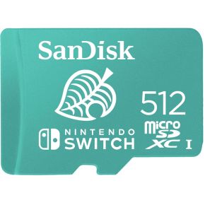 Sandisk MicroSDXC Extreme Gaming 512GB Animal Crossing (Nintendo Licensed)