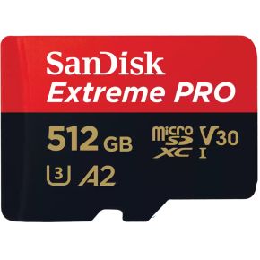 SanDisk MicroSDXC Extreme Pro 512GB 140MB/s
