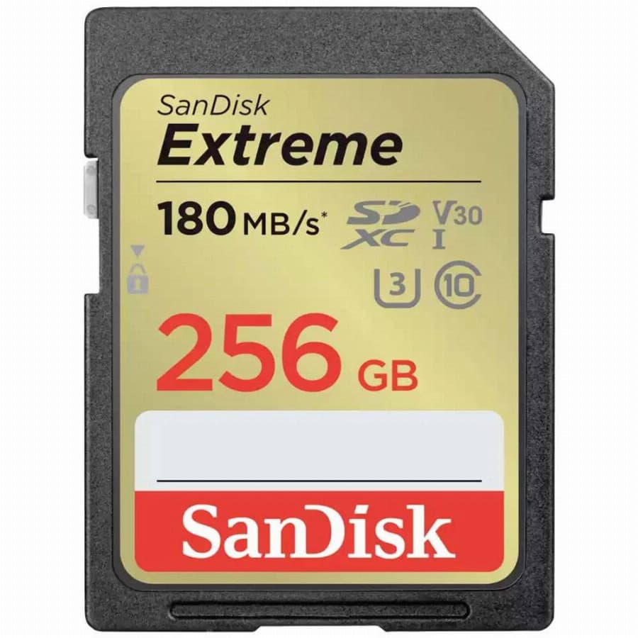 SanDisk SDXC Extreme 256GB 130MB/s