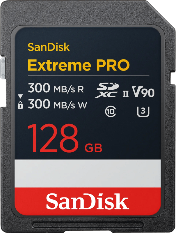 SanDisk SDXC Extreme Pro 128GB 300MB/s