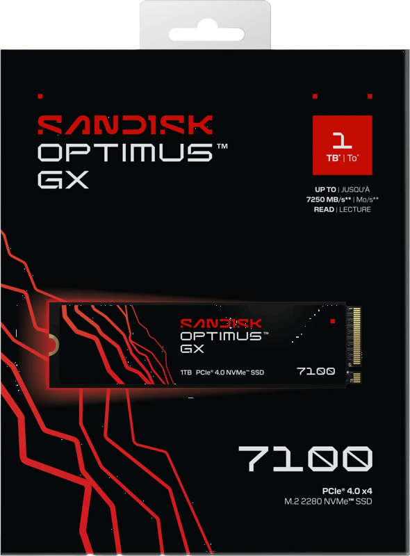 SANDISK Optimus GX 7100 1TB NVMe SSD