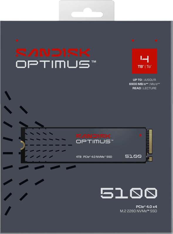SANDISK Optimus 5100 4TB NVMe SSD