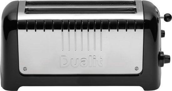 Dualit Lite Long Slot Broodrooster Zwart