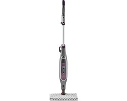 Shark Automatische Klik n Flip Stoommop voor Harde Vloeren met Intelligente Stoomregeling Stoomblaster met 2 Wasbare Reinigingspads 350 ml 6 m Kabel Bordeauxgrijs S6003EU