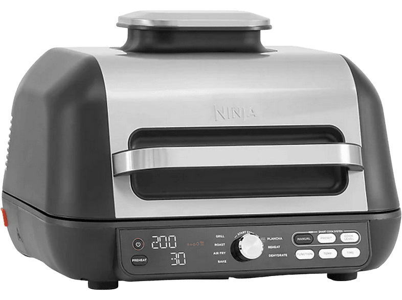 Ninja Ag651eu Foodi Max Pro Grill Plancha – Multicooker Zilver / Zwart 38 L 2460 W