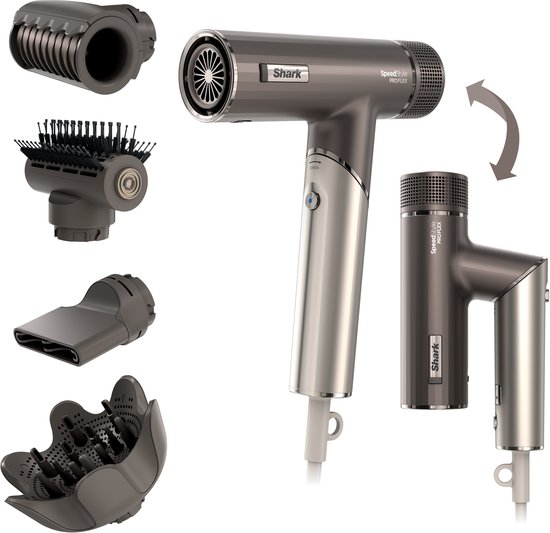 Shark SpeedStyle PRO Flex 4-in-1 FÃ¶hn - Mokka - HD542EU