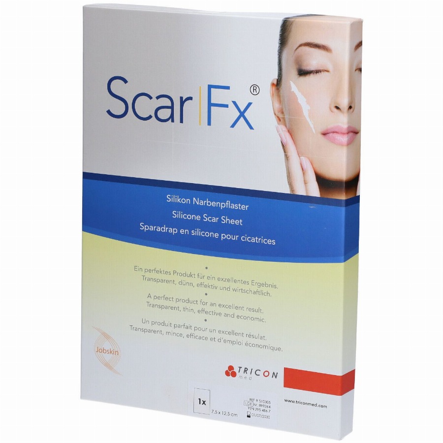 ScarFX® siliconen littekenpleister 7,5 x 12,5 cm 1 Pleister
