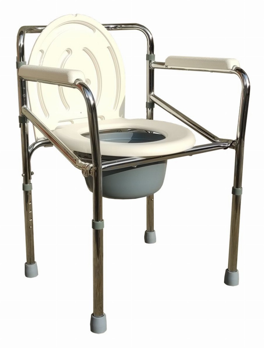 Ausilium 4-in-1 Opklapbare Zitting voor Toilet of Douche, in Hoogte Verstelbaar 1