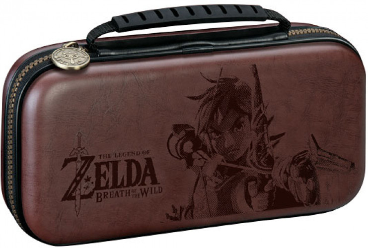 Big Ben Deluxe Travel Case Brown – The Legend of Zelda Breath of the Wild (NLS142BR) (Nintendo Switch lite)