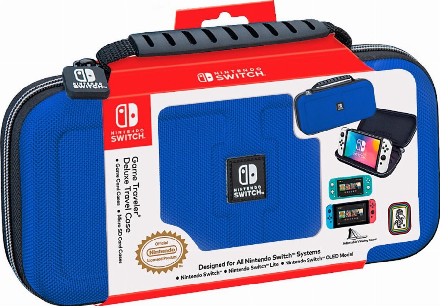 Switch Game Traveler Deluxe Case - Blue