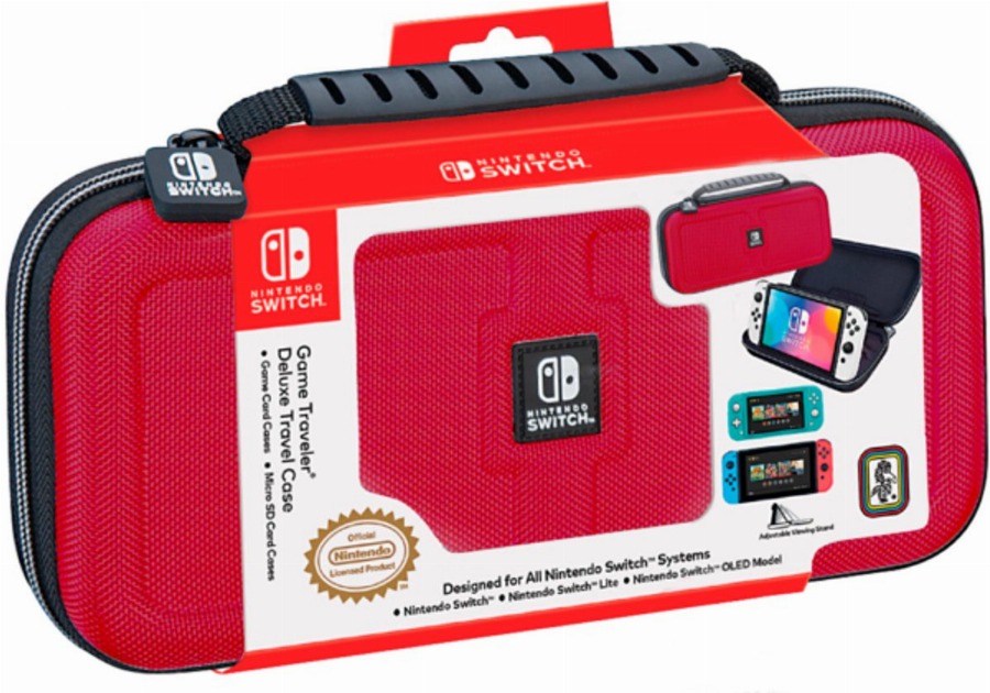 Switch Game Traveler Deluxe Case - Red