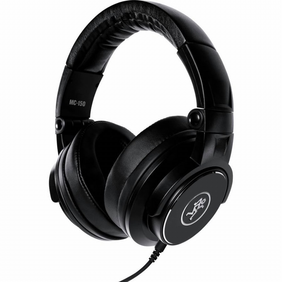 Mackie MC-150 Over Ear koptelefoon Kabel Zwart Studio