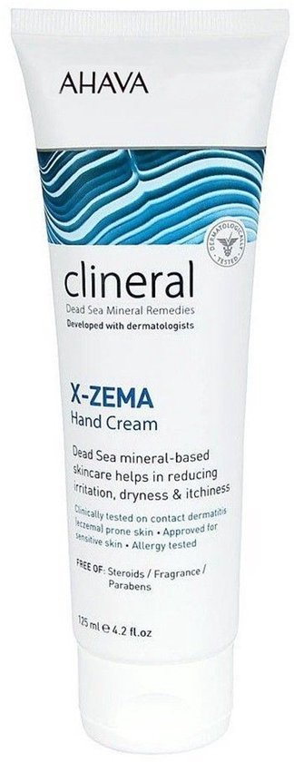 AHAVA Clineral X-ZEM Hand Cream | Gevoelige huid 125