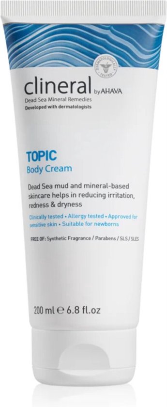 AHAVA Clineral TOPIC Body Cream | Gevoelige huid 200