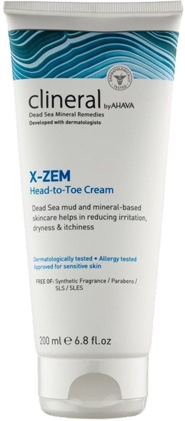 AHAVA Clineral X-ZEM Head to Toe Bodylotion | Gevoelige huid 200