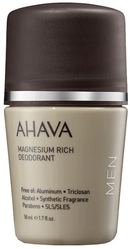 AHAVA Water Magnesium Rich Roll-On Deodorant | Alle huidtypes, voor mannen 50