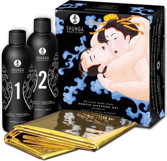 Shunga Erotic Art - Oosterse massagegel met exotisch fruit 500