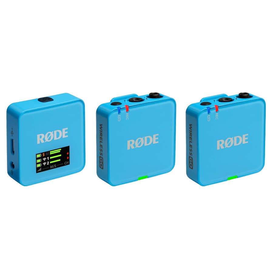 Rode Wireless GO Gen 3 Blauw