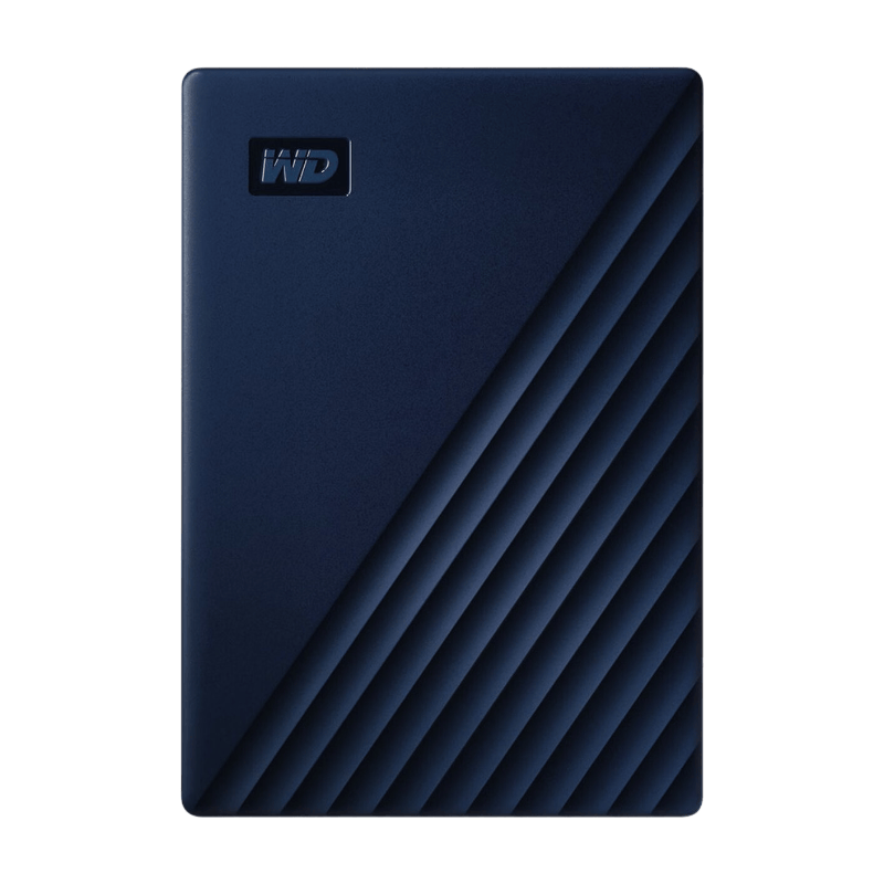WD My Passport for Mac Type C 2TB Blauw