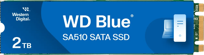 WD Blue SA510 2TB SATA M.2 SSD