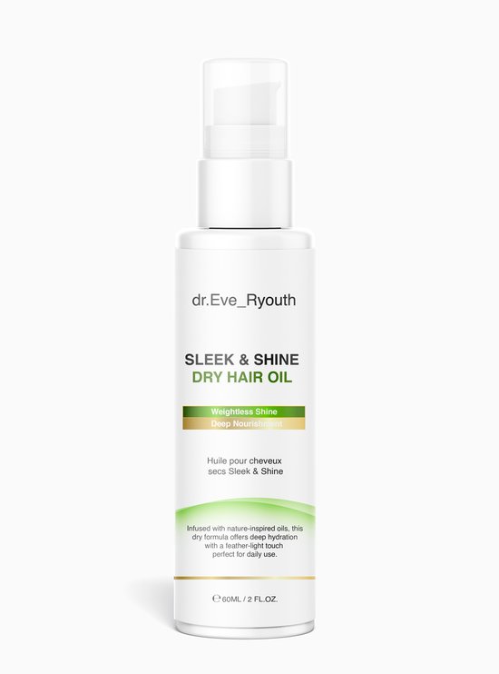 ErthSkin London Sleek & Shine Droog Haar Olie 60