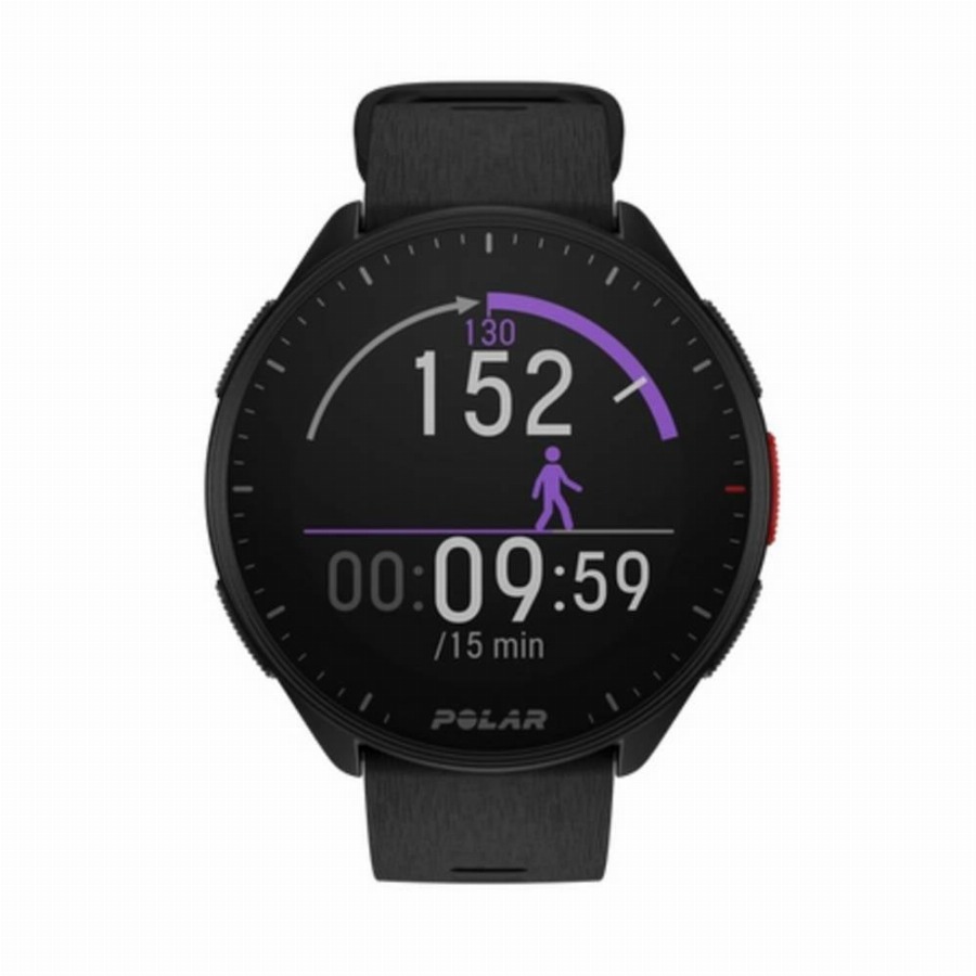 Polar Pacer Zwart
