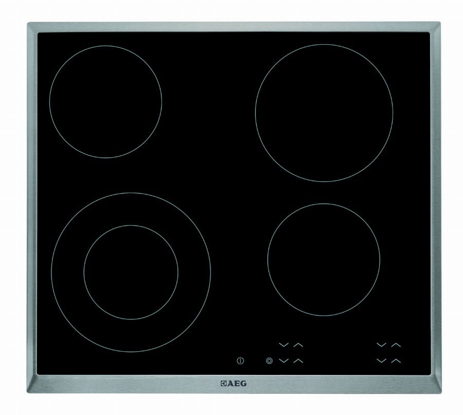 AEG 3000 Radiant Hob - vitrokeramische kookplaat, 60 cm HK624010XB