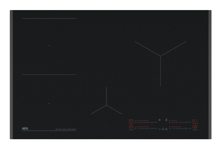 AEG 6000 Bridge - inductiekookplaat, SaphirMatt®, 80 cm TII84B0FFZ