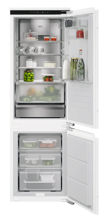 AEG 9000 NoFrost ZeroDegree Koel-vriescombinatie inbouw 178 cm TC9MS181AC