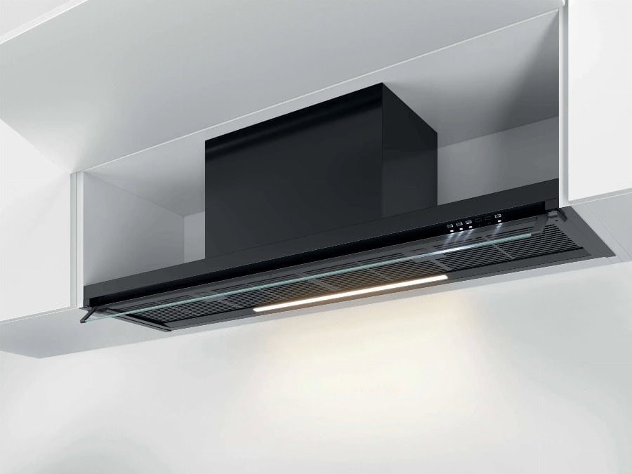 AEG 6000 Hob2Hood - Integreerbare dampkap met Hob2Hood 120 cm Zwart GDE682HB