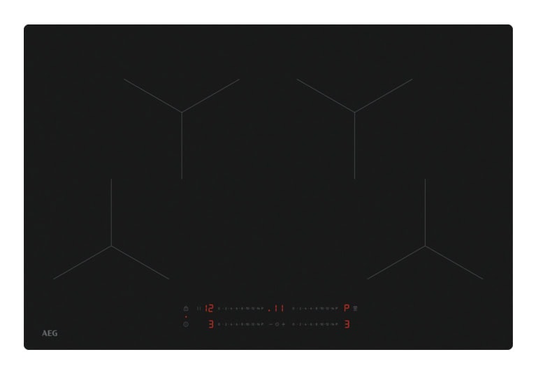 AEG 5000 Induction - inductiekookplaat, SaphirMatt® SE, 80 cm TO84IA0FIT