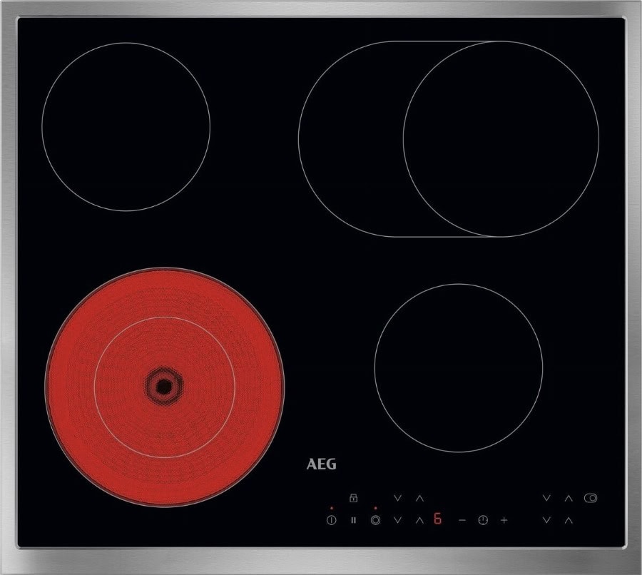 AEG 3000 Radiant Hob - vitrokeramische kookplaat, 60 cm TN64RA06XB