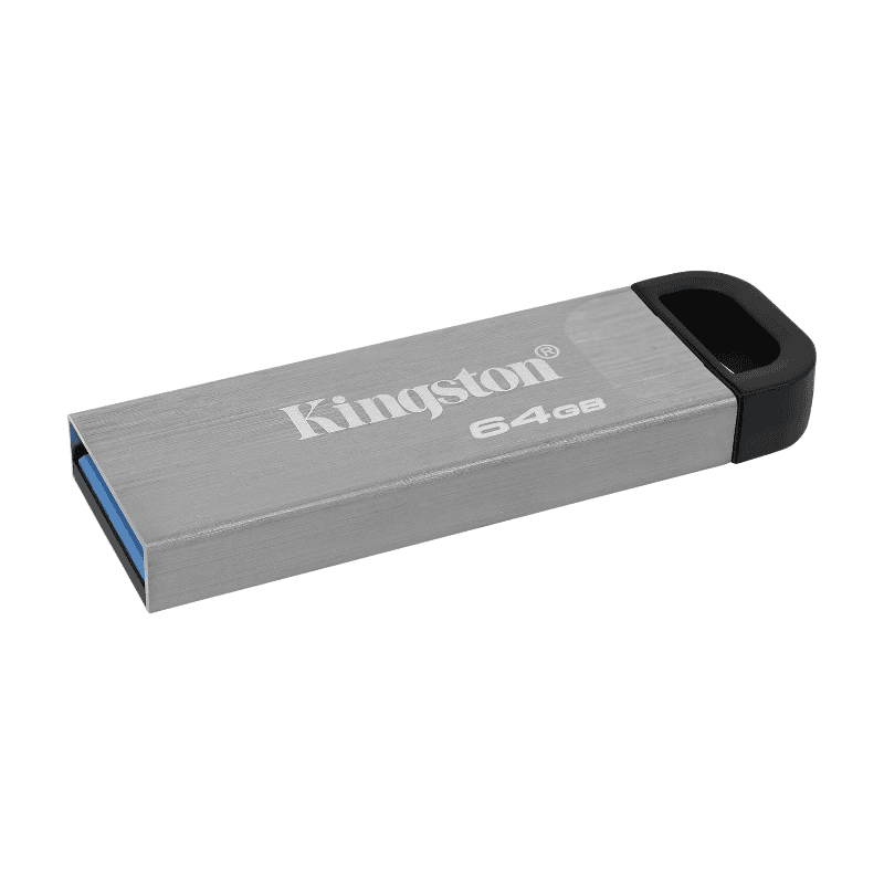 Kingston DataTraveler Kyson USB-stick Retail 64 GB Zilver DTKN/64GB USB-A 3.2 Gen 1