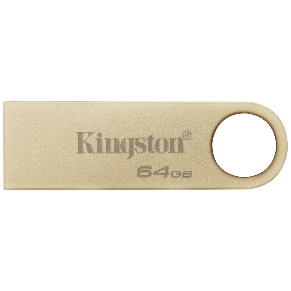 Kingston DataTraveler SE9 G3 USB-stick Retail 64 GB Goud DTSE9G3/64GB USB-A 3.2 Gen 1