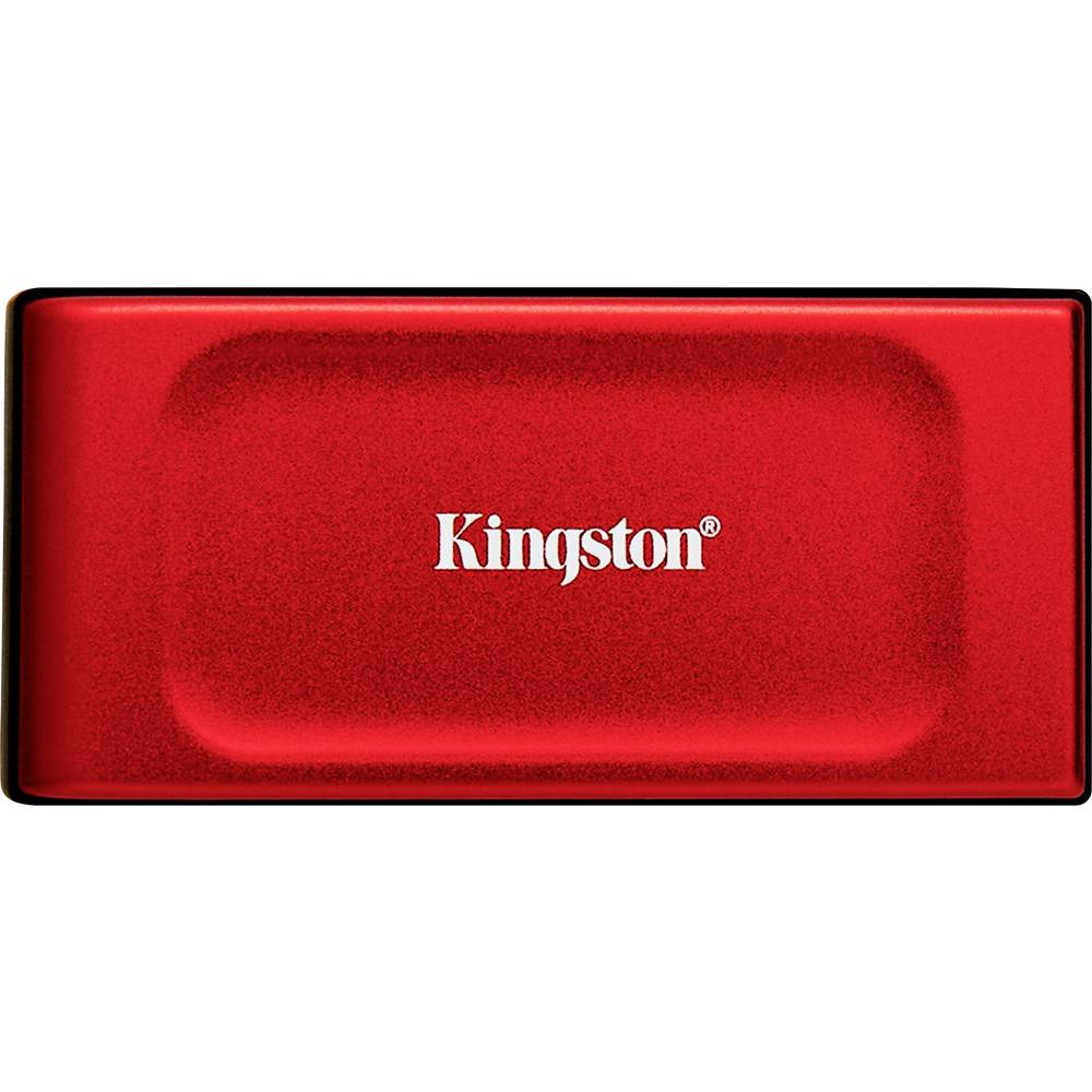 Kingston XS1000 1 TB Externe SSD harde schijf USB-C Rood SXS1000R/1000G