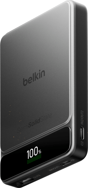 Belkin Powerbank 10.000 mAh met Snelladen 45 Watt Zwart