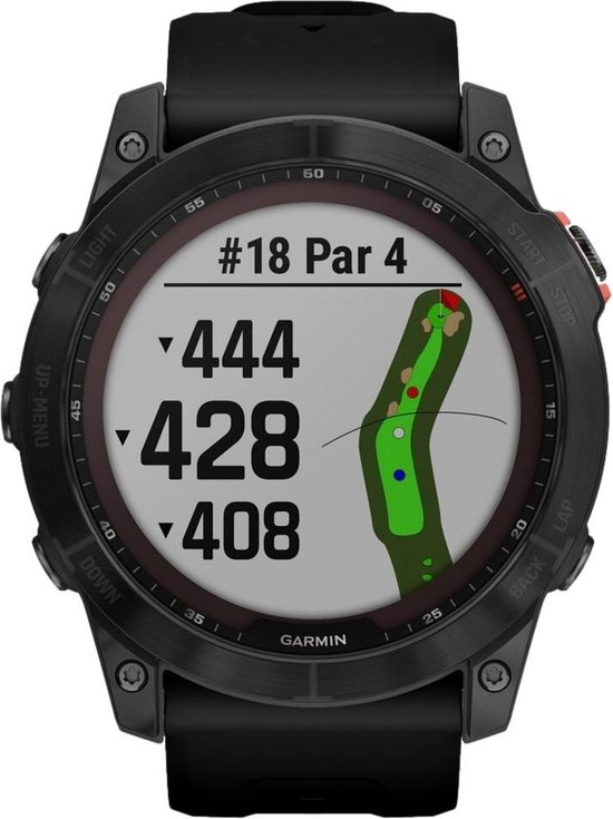 Garmin fenix 7X solaire noir/gris