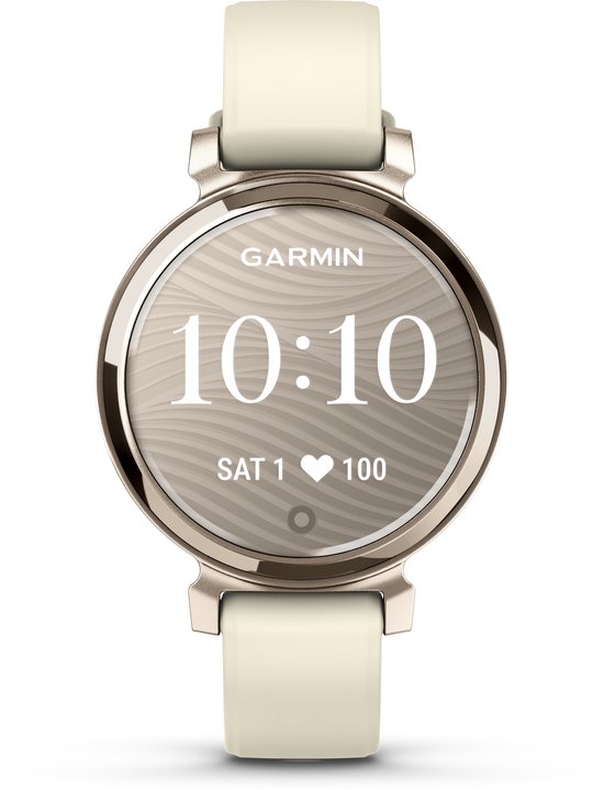Garmin Lily 2 Goud (Witte Siliconenband)