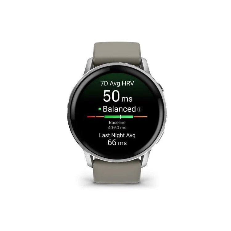 GARMIN VENU 4 45MM BLACK W/ SILVER + GRAY