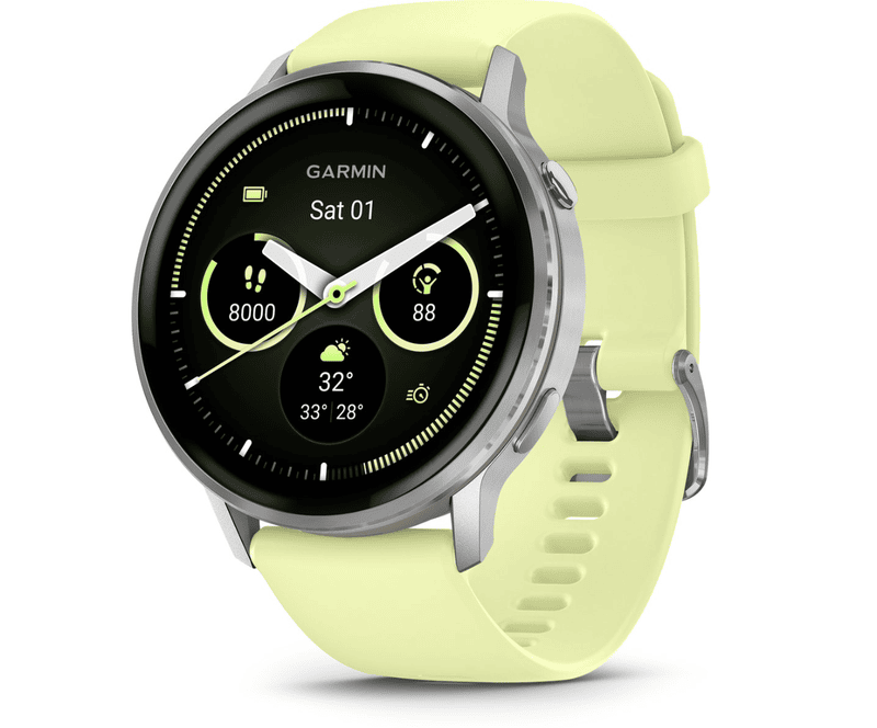 GARMIN VENU 4 45MM GRAY W/ SILVER + LEMON