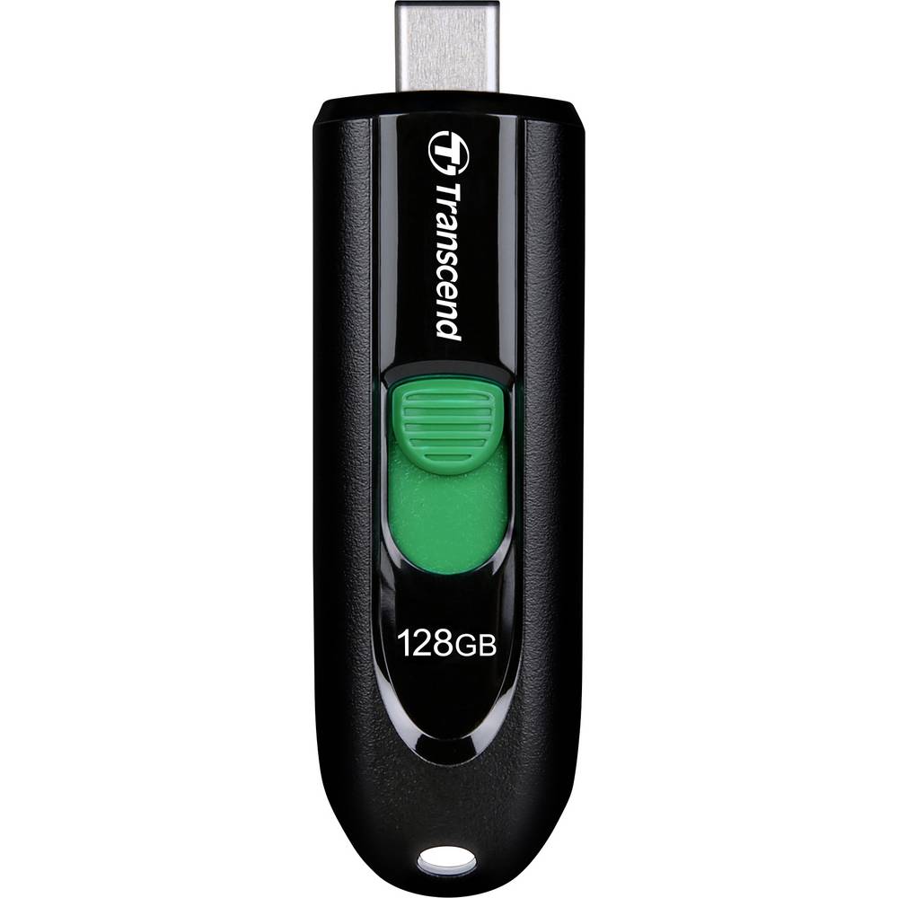 Transcend JetFlash 790C USB-stick 128 GB Zwart TS128GJF790C USB-C 3.2 Gen 1