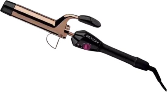Revlon Black & Rose Gold Curling Tongs RVIR1159E