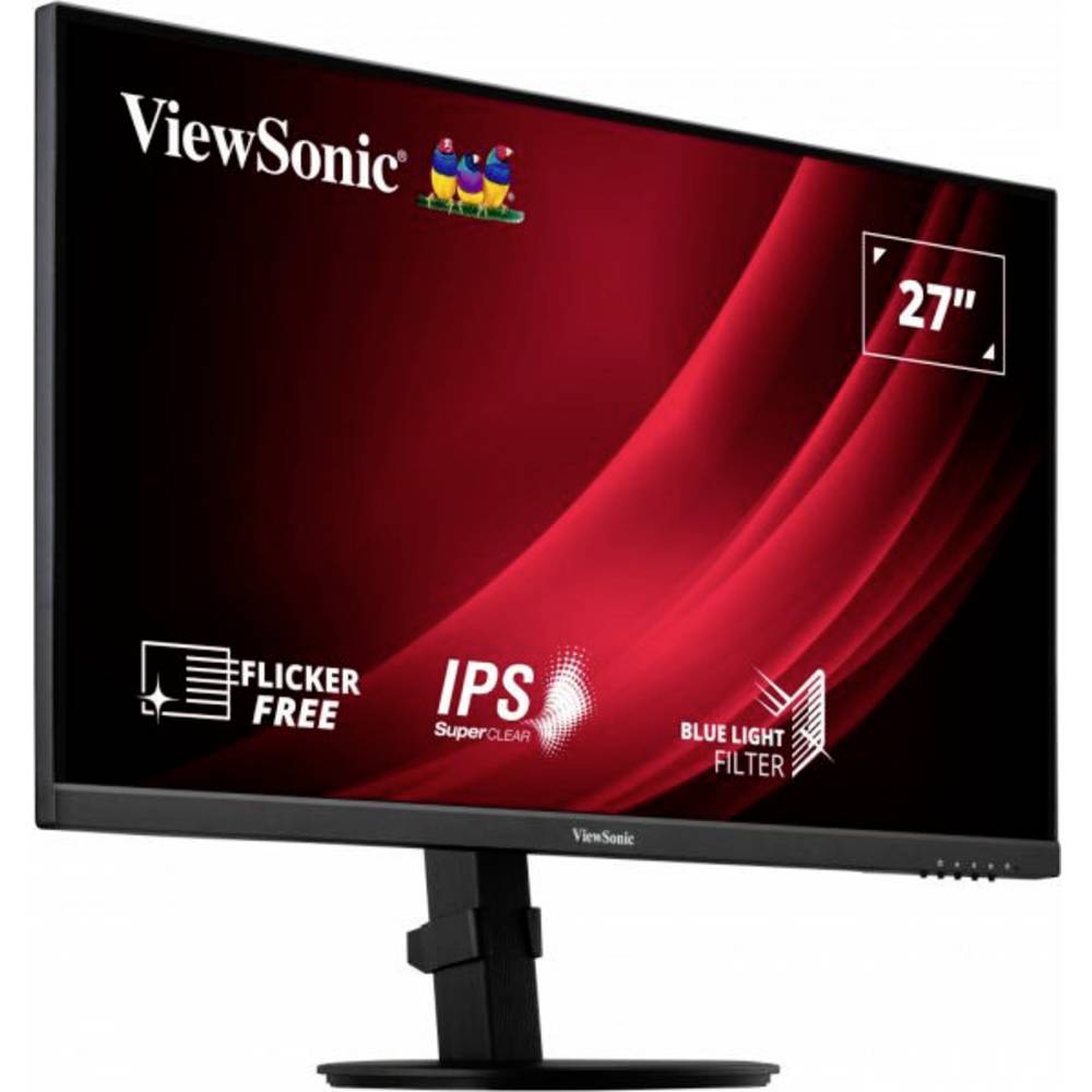 Viewsonic VG2709-2K-MHD-2 LED-monitor Energielabel E (A – G) 68.6 cm (27 inch) 2560 x 1440 Pixel 16:9 4 ms HDMI, DisplayPort, Audio, stereo (3.5 mm jackplug)