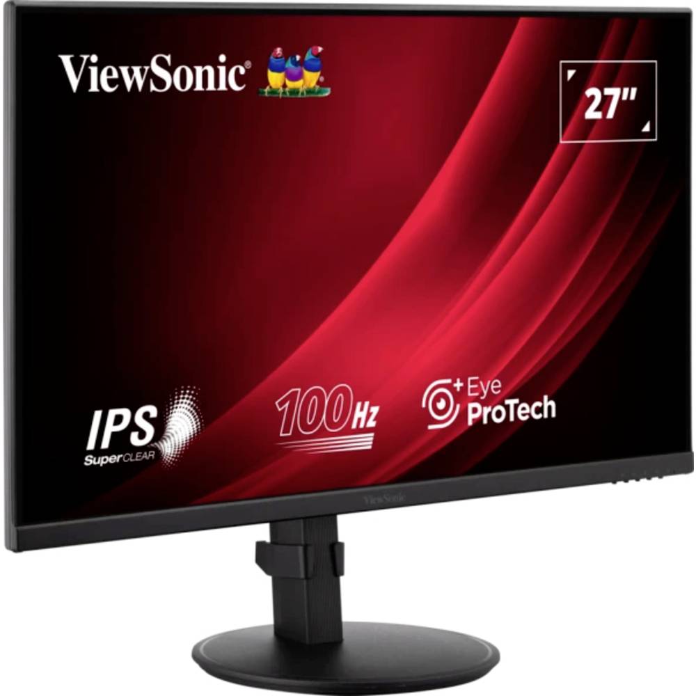 Viewsonic VA2708-4K-HD LED-monitor Energielabel F (A – G) 68.6 cm (27 inch) 3840 x 2160 Pixel 16:9 4 ms HDMI, DisplayPort, Audio, stereo (3.5 mm jackplug) IPS