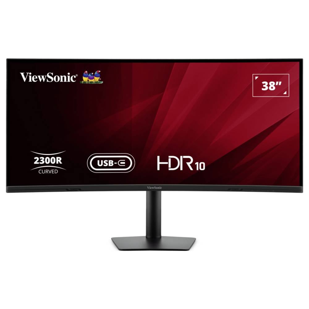 Viewsonic VA3820C LED-monitor Energielabel F (A – G) 96.5 cm (38 inch) 3800 x 1600 Pixel 21:9 4.785 ms HDMI 2.1, DisplayPort, USB-A 2.0, USB-B, USB-C 3.2 Gen