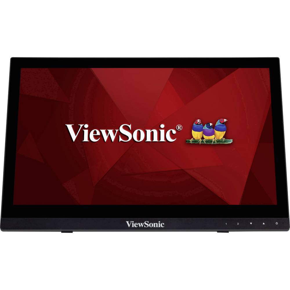 Viewsonic TD1630-3 Touchscreen monitor Energielabel B (A – G) 40.6 cm (16 inch) 1366 x 768 Pixel 16:9 12 ms HDMI, USB, VGA, Jackplug TN LCD