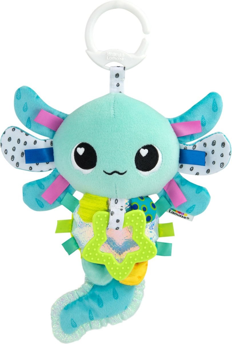 Lamaze Alise The Axolotl Clip On Car Seat Toy